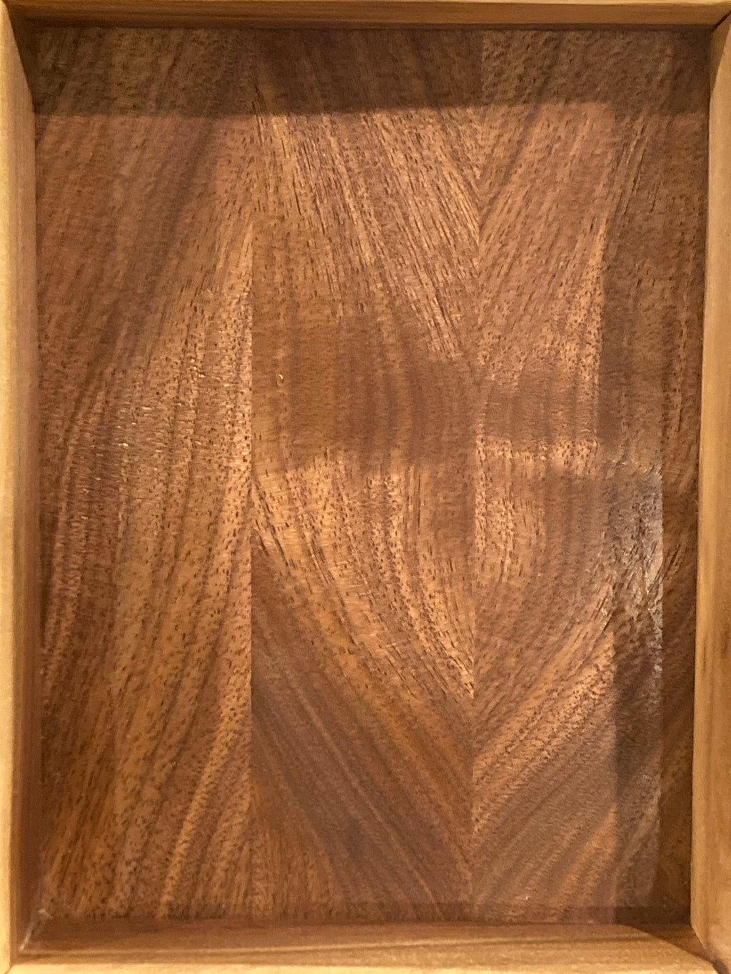 Black Walnut Live Edge Dice Tray
