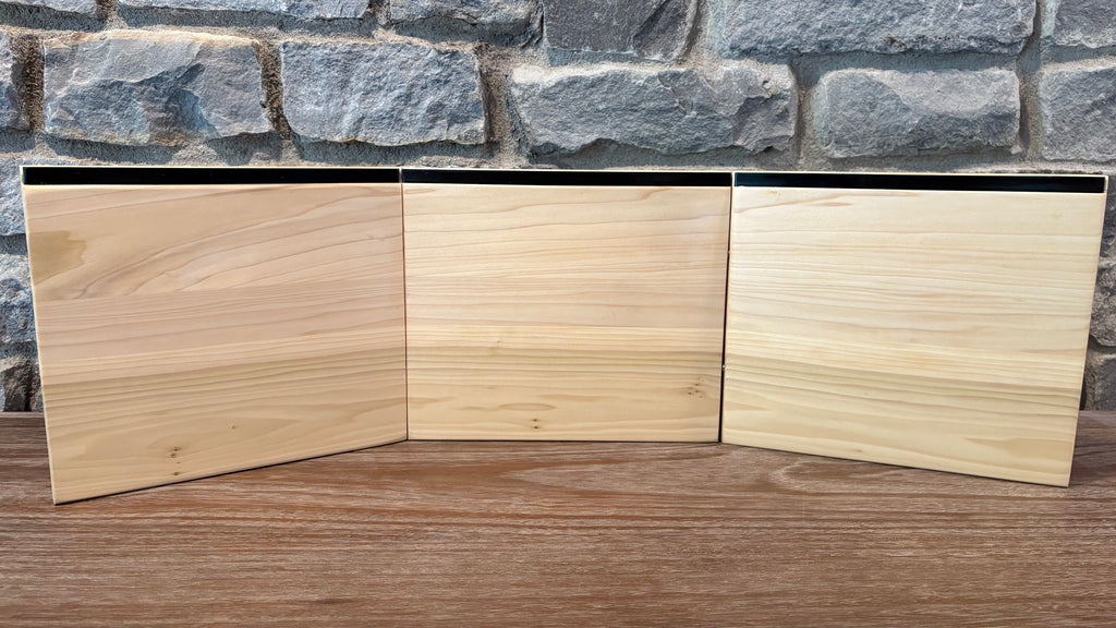 Handmade Solid Maple Game Master Screen — 3-Panel, Danish Oil Finish
