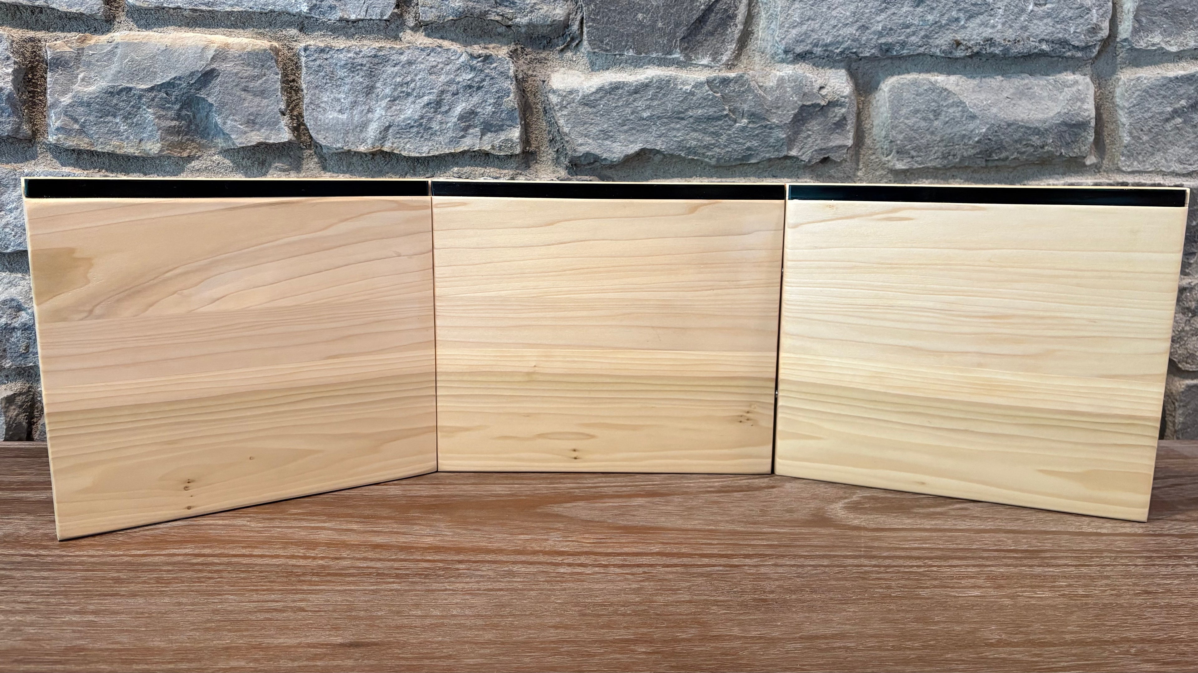 Handmade Solid Maple Game Master Screen — 3-Panel, Danish Oil Finish