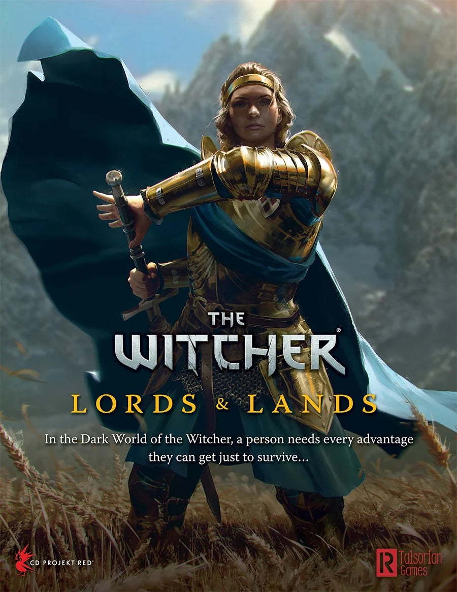 The Witcher RPG: Lords and Lands GM Screen and Expansion