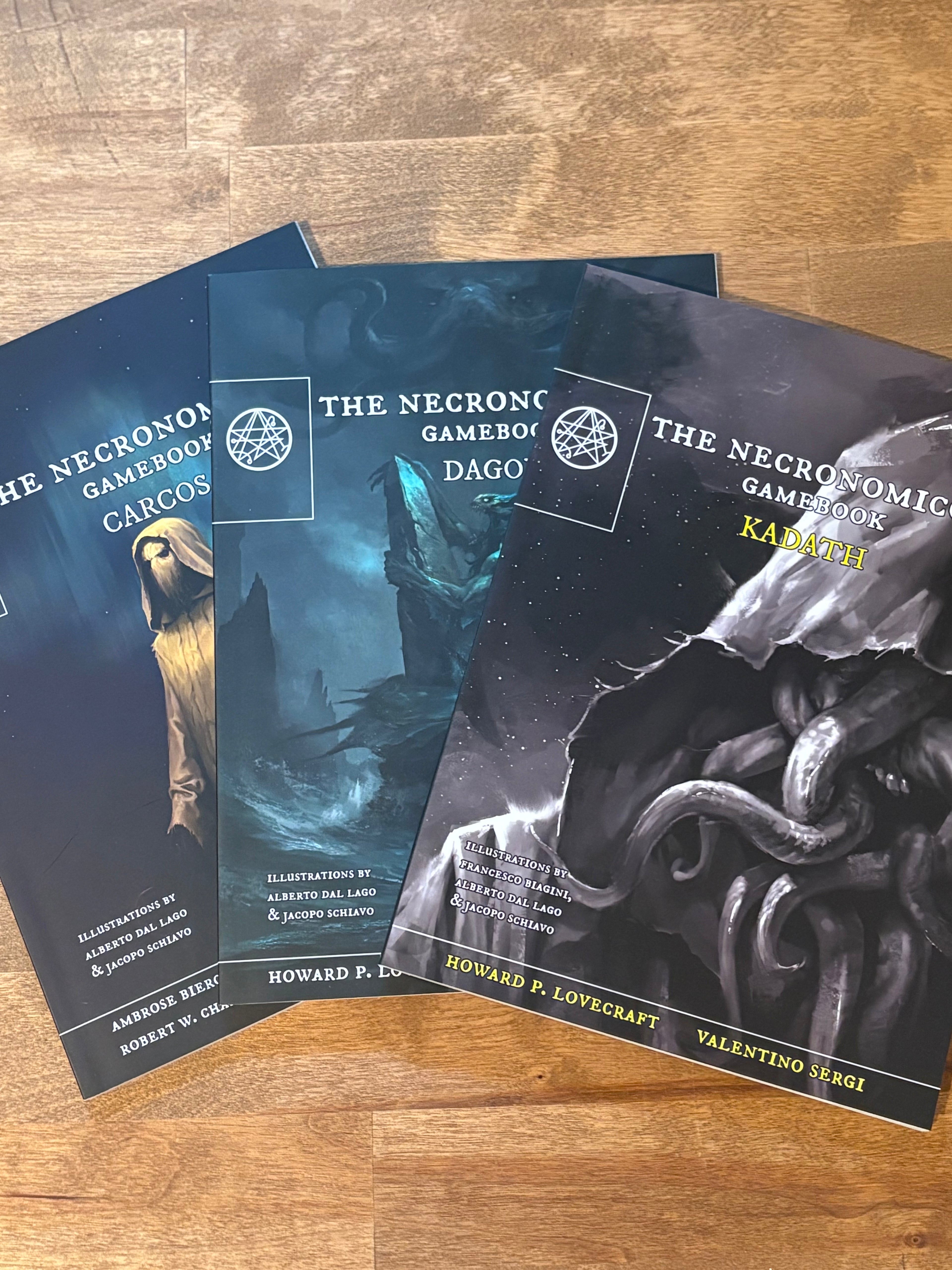 The Necronomicon Gamebook Trilogy
