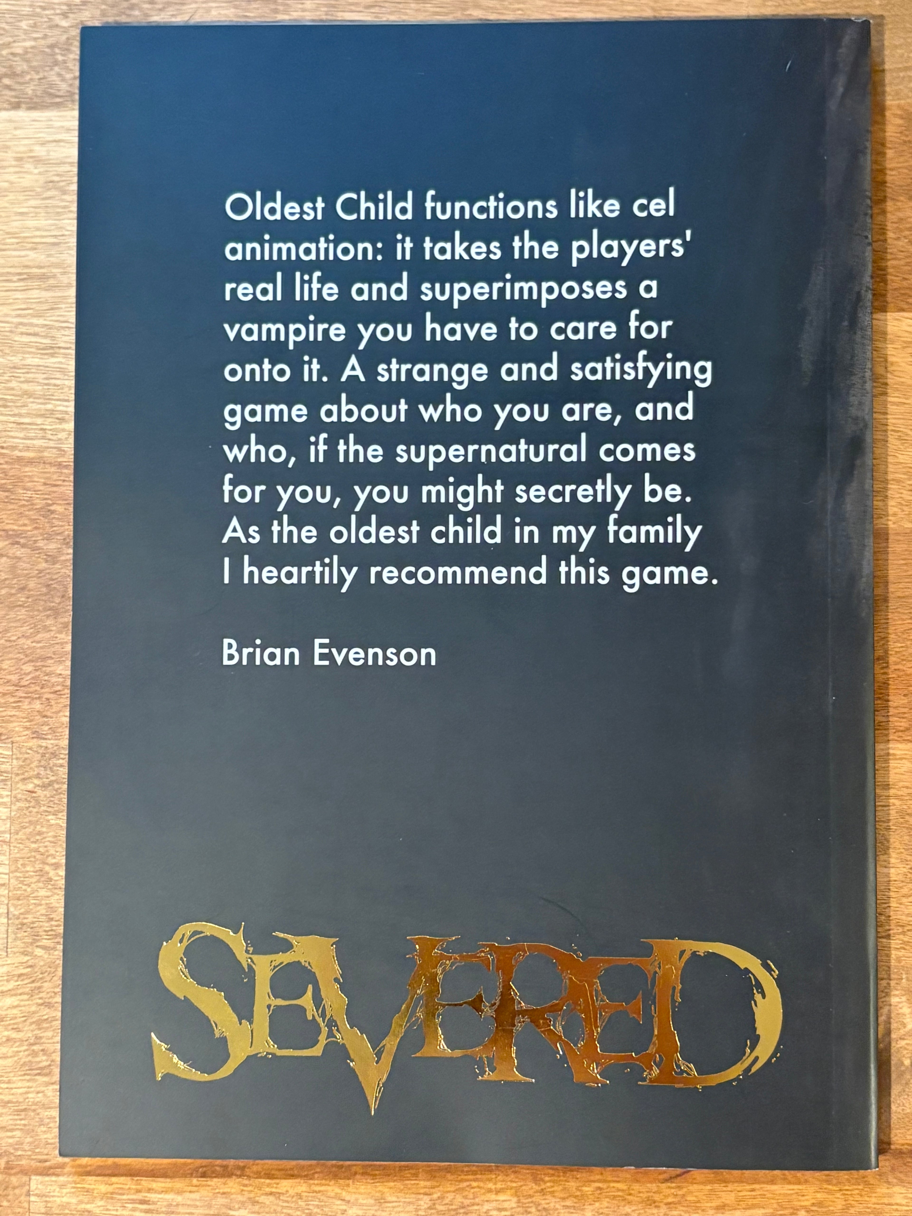 Oldest Child RPG