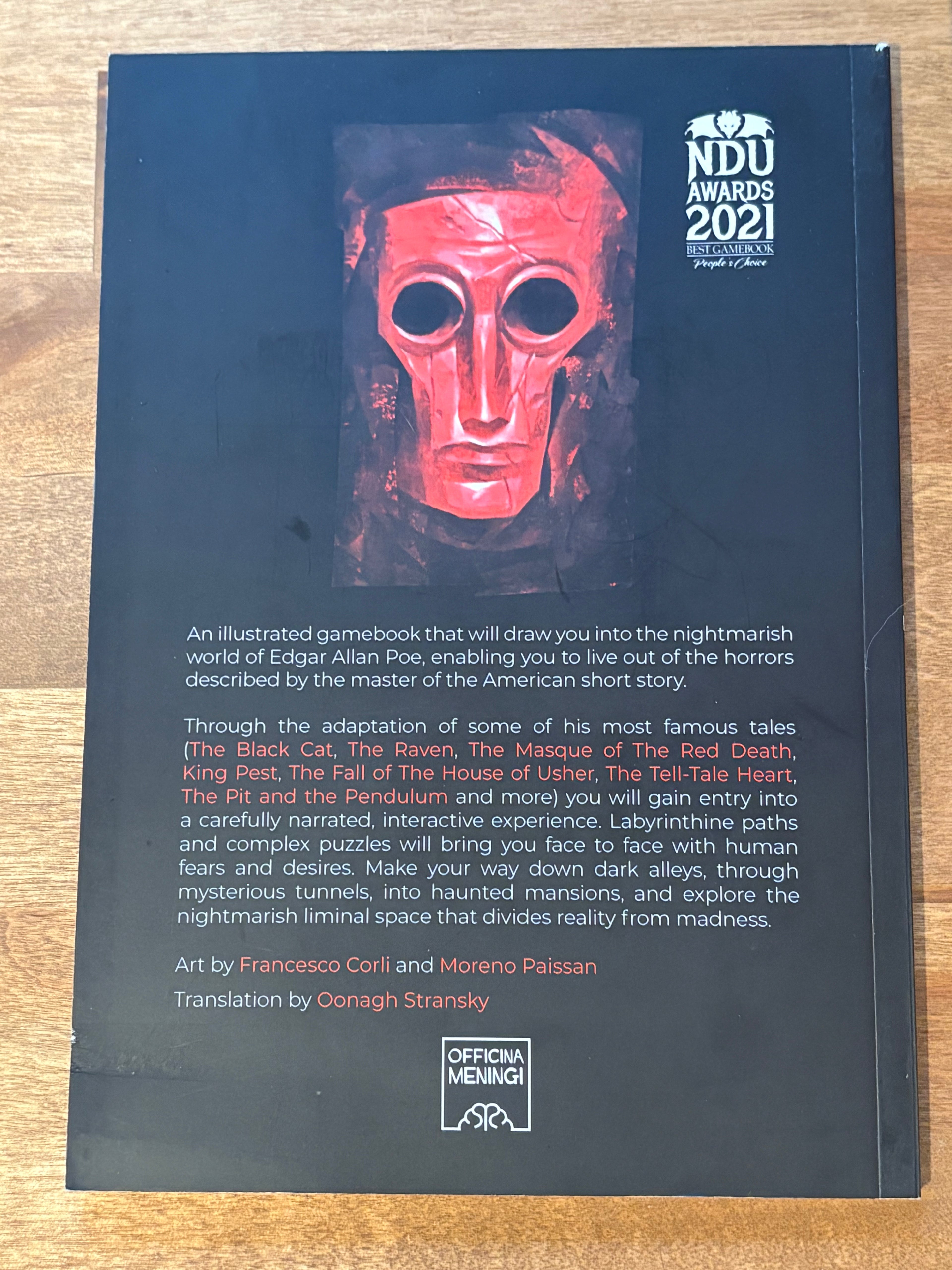 Edgar Allen Poe: The Horror Gamebook and PDF