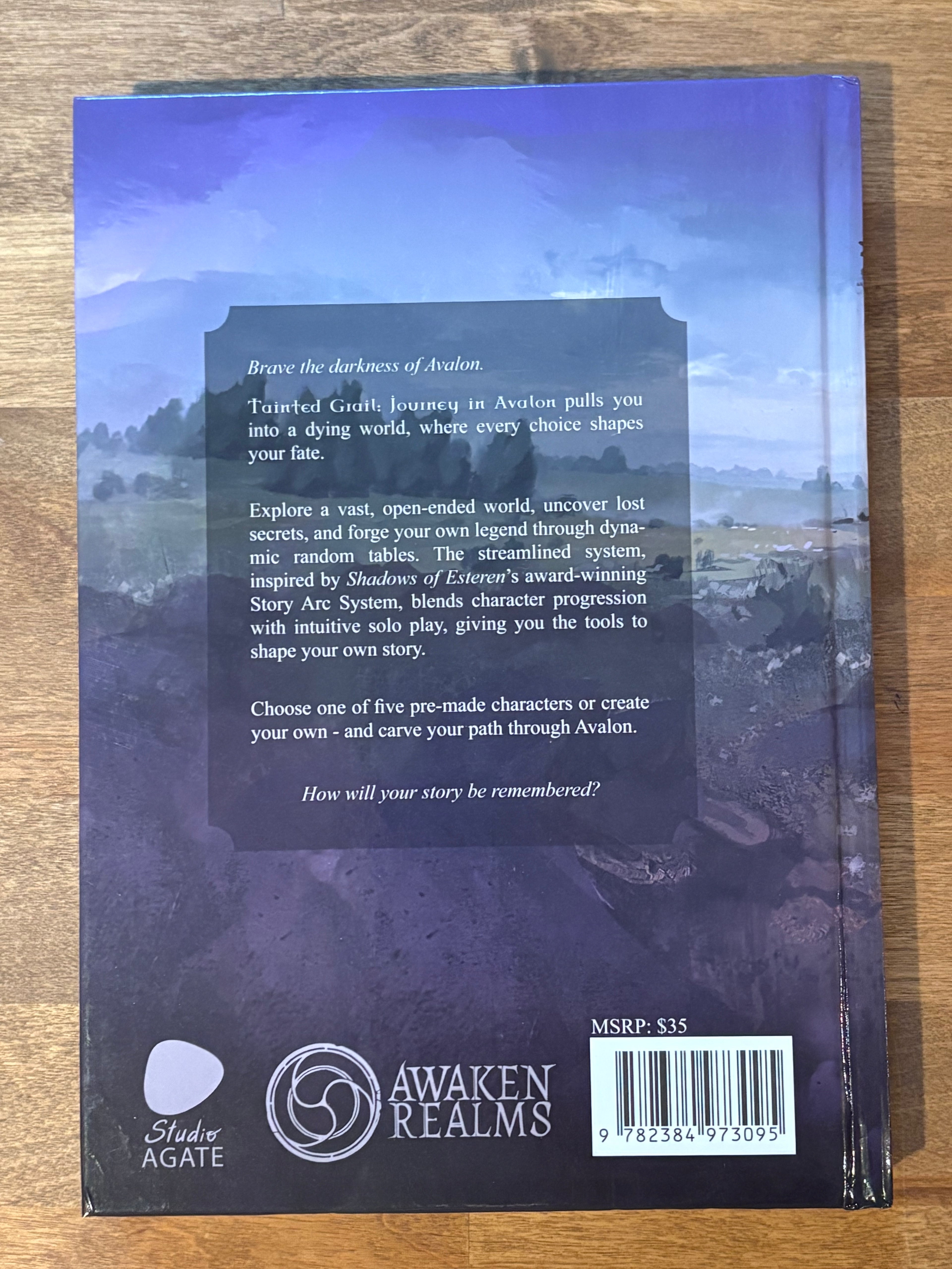 Tainted Grail: Journey In Avalon - Solo RPG