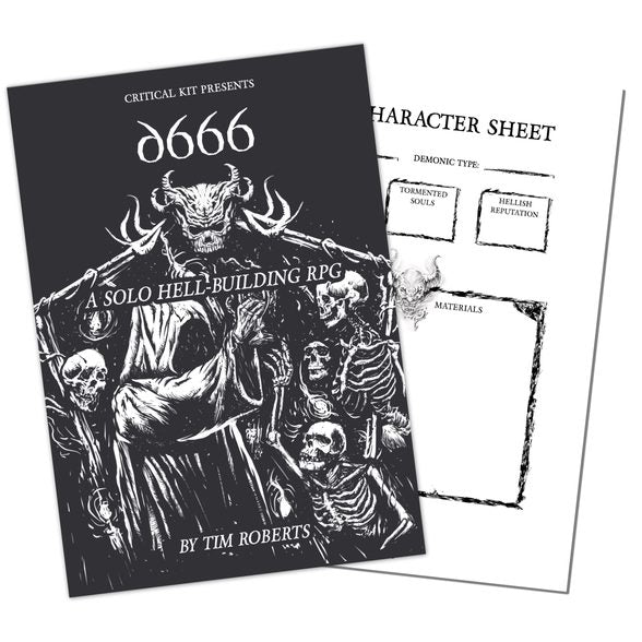 d666 - A solo hell-building TTRPG