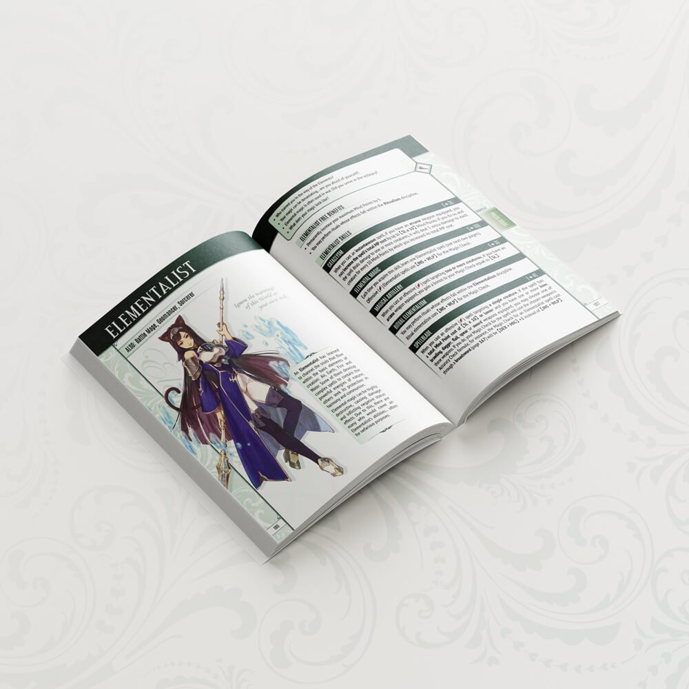 Fabula Ultima Tabletop Japanese Roleplaying Game Core Book